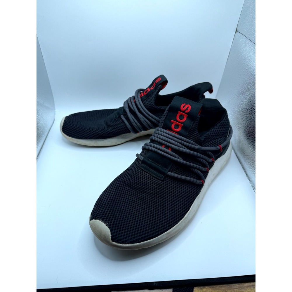 Adidas Neo Lite Racer Adapt 3.0 FX8806 Mens 12 Sneaker Black Red Running Shoes